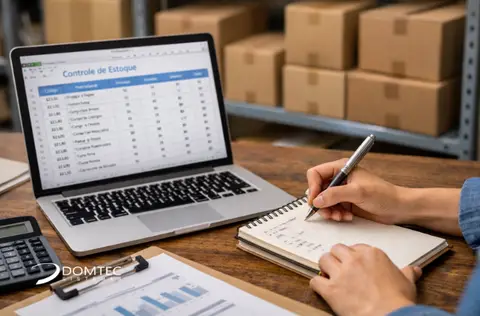 Planilha de controle de estoque: guia completo e quando evoluir para um sistema ERP