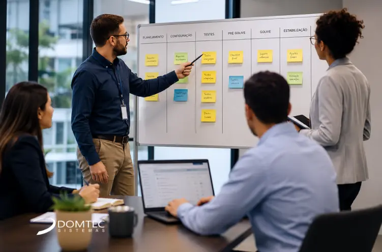 Implantação de ERP segura: etapas para um GoLive sem surpresa Implantação de ERP segura: etapas para um GoLive sem surpresa