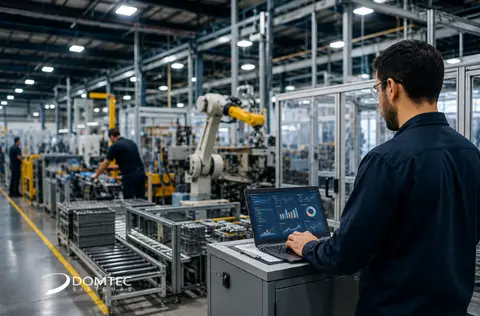 Como otimizar processos na produção industrial usando tecnologia?