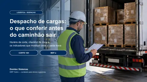 Despacho de cargas: o que conferir antes do caminhão sair