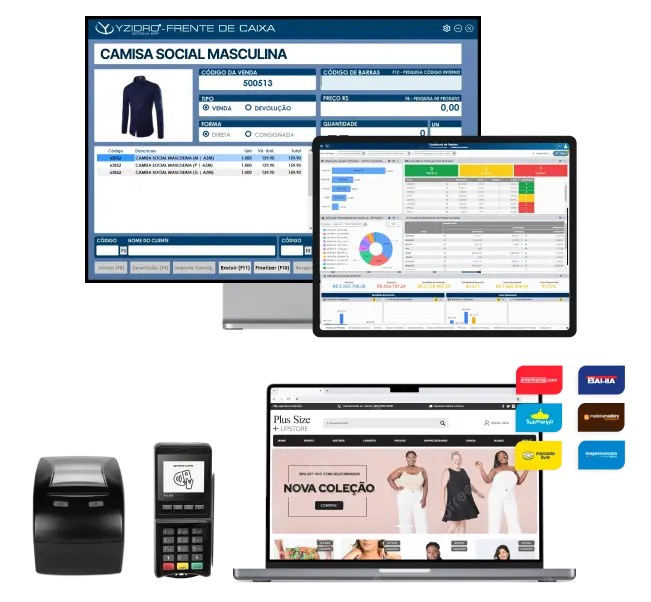 Domtec — Sistema ERP para varejo em múltiplos dispositivos