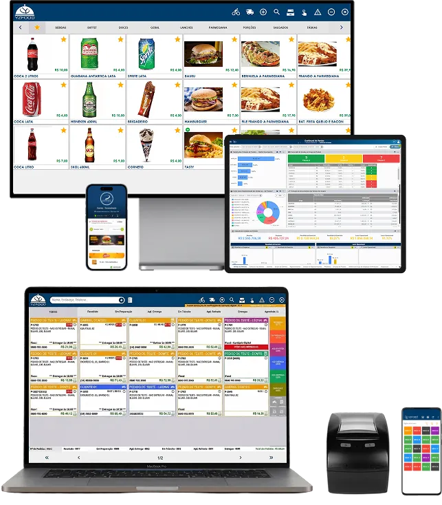 Domtec — Sistema ERP para Food Service em múltiplos dispositivos