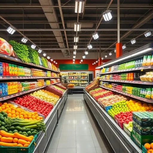 Supermercados e Hortifruti