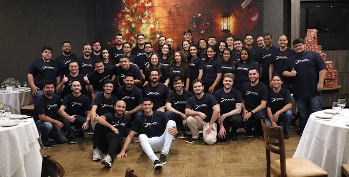 Time de especialistas da Domtec Sistemas