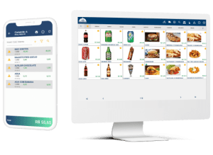 exemplo de comanda eletronica