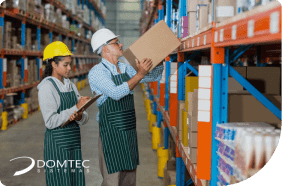 como organizar depósito de supermercado