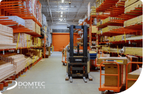 depósito de material para construção