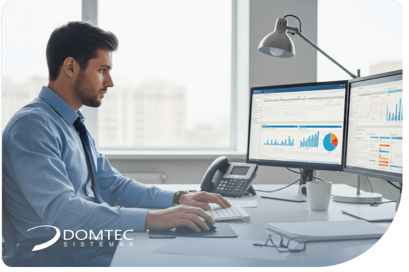 BI e dashboards no ERP: indicadores que realmente mudam a tomada de decisão
