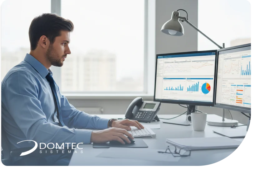 BI e dashboards no ERP: indicadores que realmente mudam a tomada de decisão