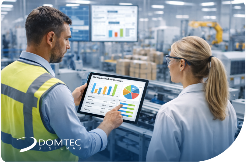 Ordem de produção no ERP: como padronizar processos e reduzir retrabalho na indústria